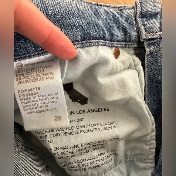 AG Saige Wide Leg Crop - Picture 6 of 6